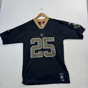 Vintage New Orleans Saints Reggie Bush Reebok NFL Football Jersey Size Medium